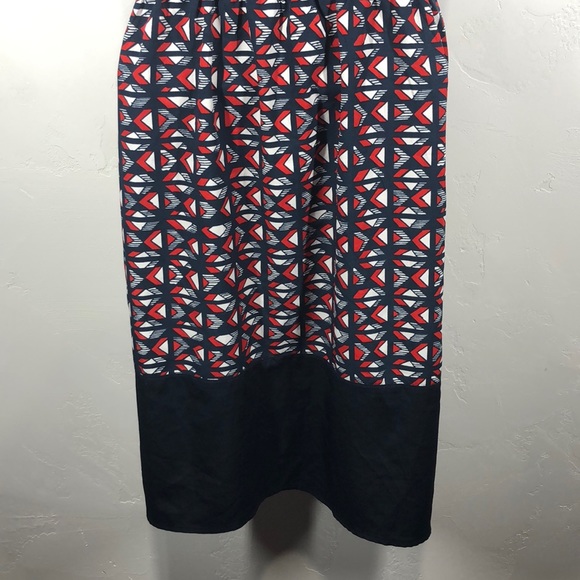 Blend She She Dares red & navy dress size small - Picture 8 of 10